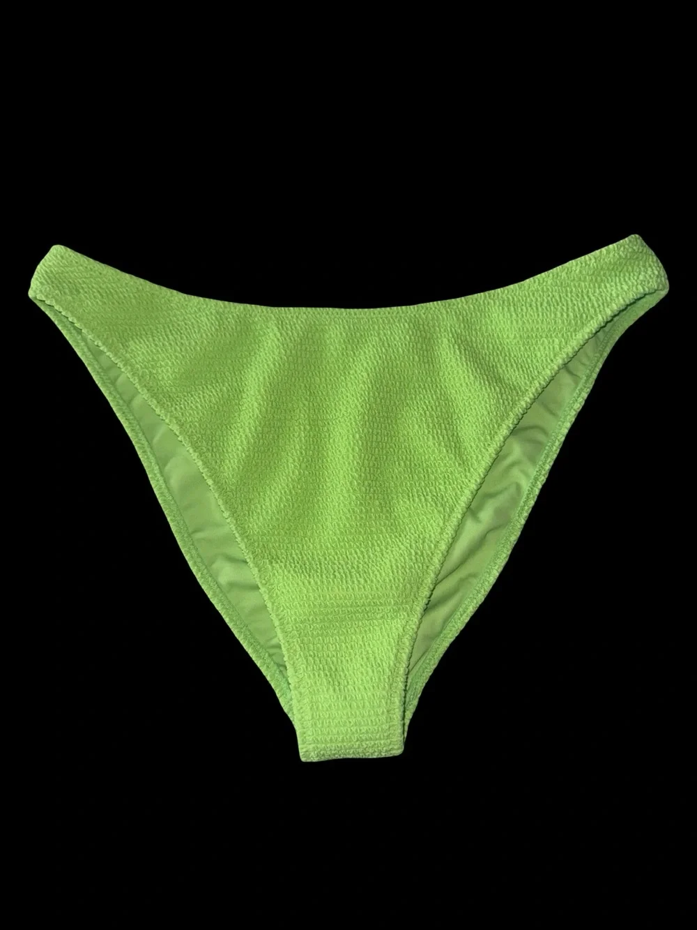 LA Hearts by PacSun Amie Scrunch High Cut Bikini Bottom